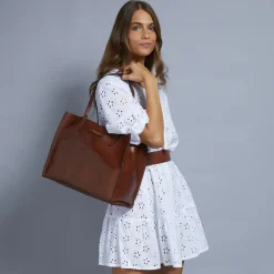 Borsa shopper pelle
