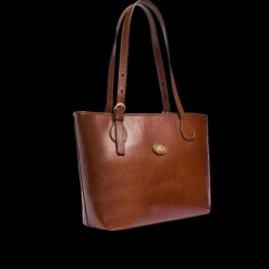 Borsa shopper pelle chiusa con zip