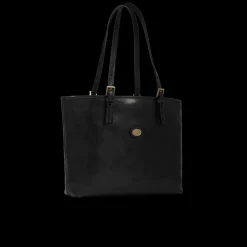 Borsa shopper pelle donna con zip