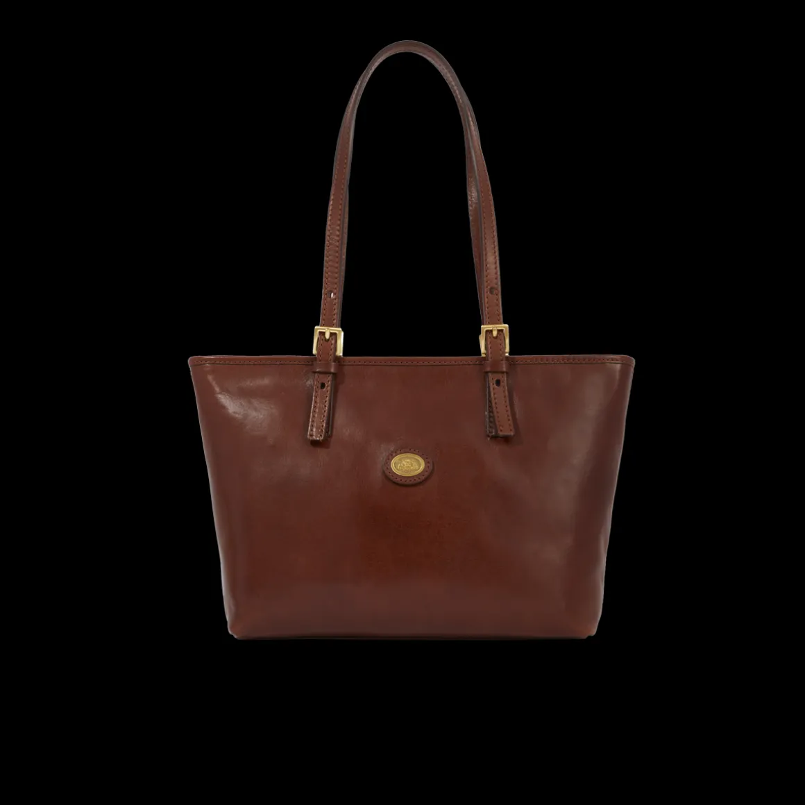 Borsa shopper pelle donna con zip