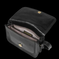 Borsa tracolla in pelle a scomparti small size