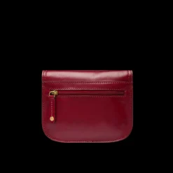 Borsa tracolla in pelle a scomparti small size