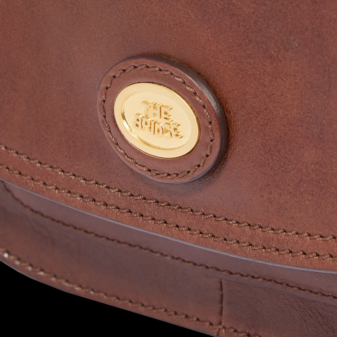 Borsa tracolla in pelle a scomparti small size