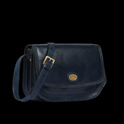 Borsa tracolla in pelle a scomparti