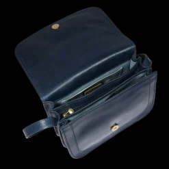 Borsa tracolla in pelle a scomparti