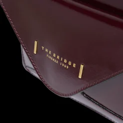 Borsa tracolla in pelle con tasca frontale