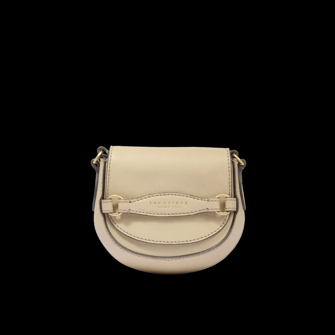 Borsa tracolla in pelle compatta