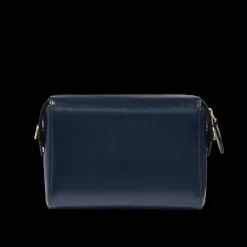 Borsa tracolla in pelle con tasca frontale