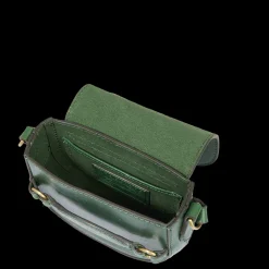 Borsa tracolla in pelle compatta