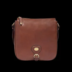 Borsa tracolla in pelle donna con chiusura zip