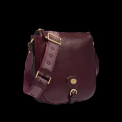 Borsa tracolla in pelle donna con chiusura zip