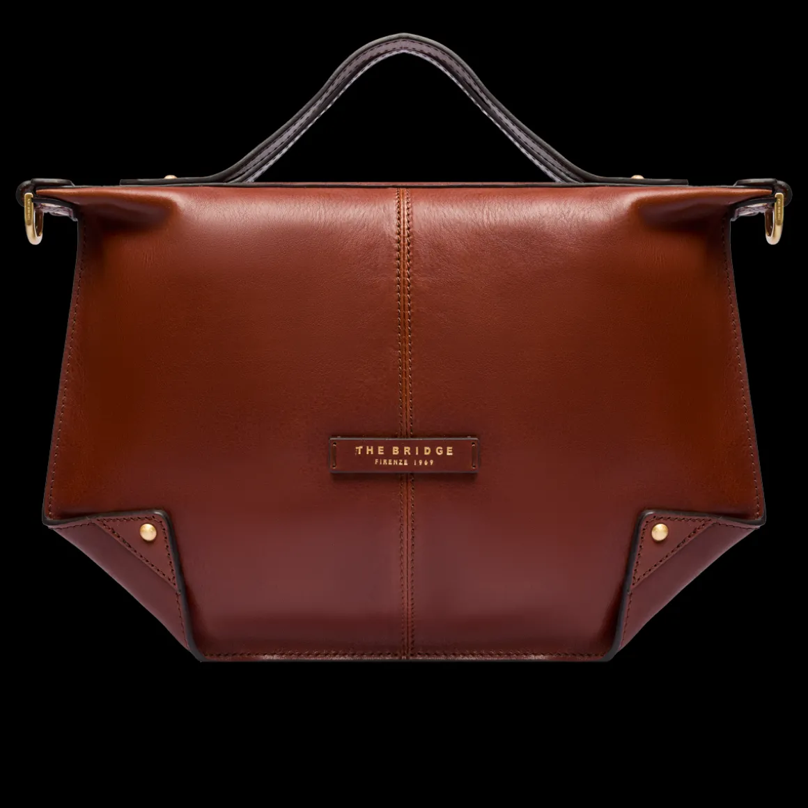 Borsa tracolla pelle chiusa con zip taglia m