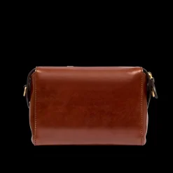 Borsa tracolla pelle chiusa con zip