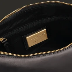 Borsa tracolla pelle chiusa con zip