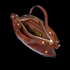 Borsa tracolla pelle chiusa con zip taglia s