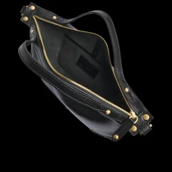 Borsa tracolla pelle chiusa con zip taglia m