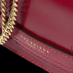 Borsa tracolla pelle con catena