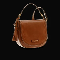 Borsa tracolla pelle con manico removibile