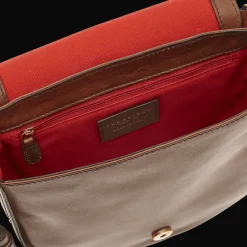 Borsa tracolla pelle con manico removibile