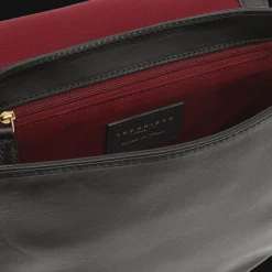 Borsa tracolla pelle con manico removibile