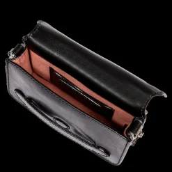 Borsa tracolla pelle con catena
