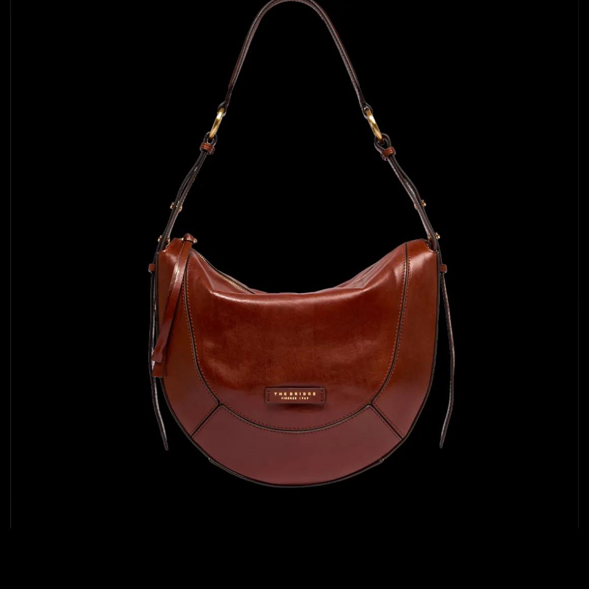 Borsa tracolla pelle taglia grande