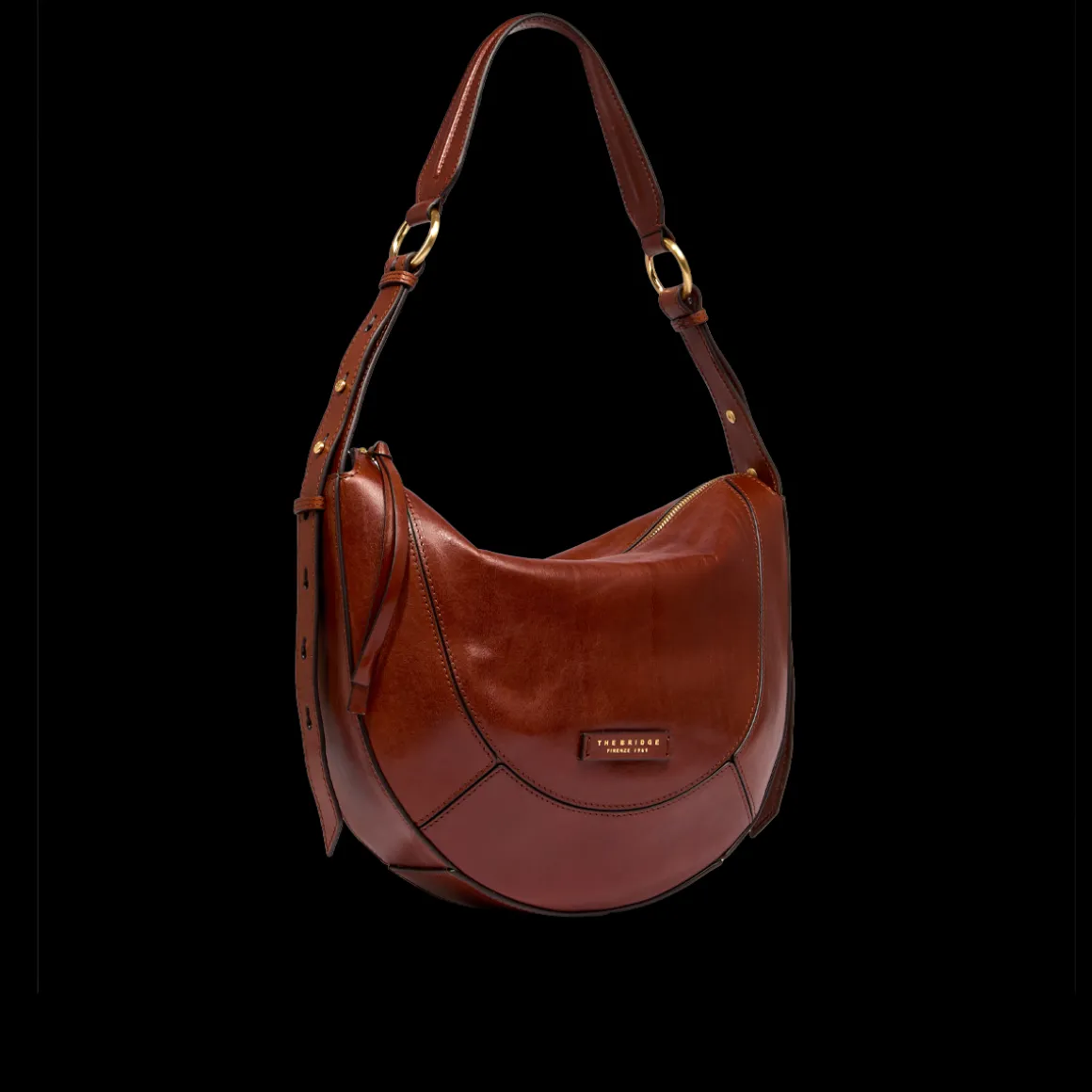 Borsa tracolla pelle taglia grande