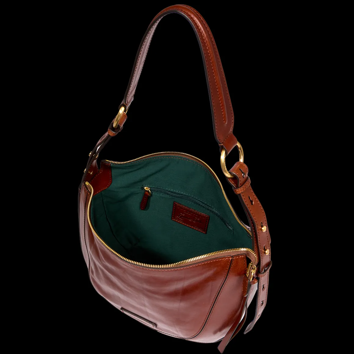 Borsa tracolla pelle taglia grande