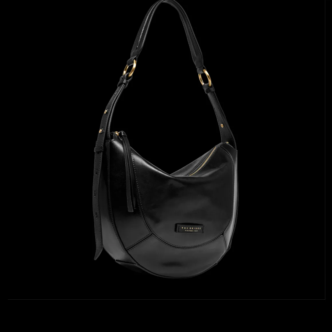 Borsa tracolla pelle taglia grande