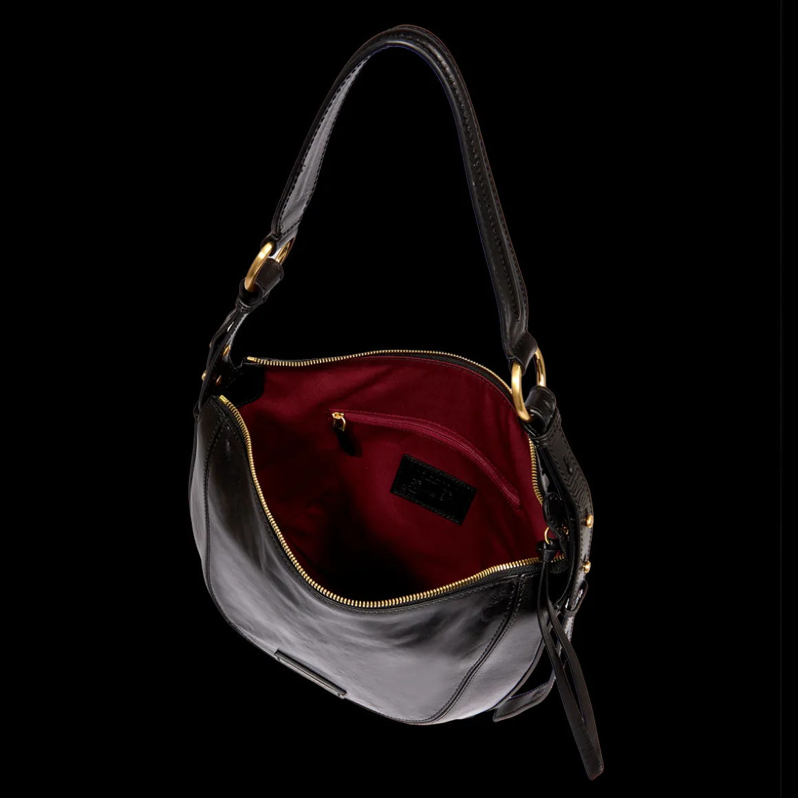 Borsa tracolla pelle taglia grande