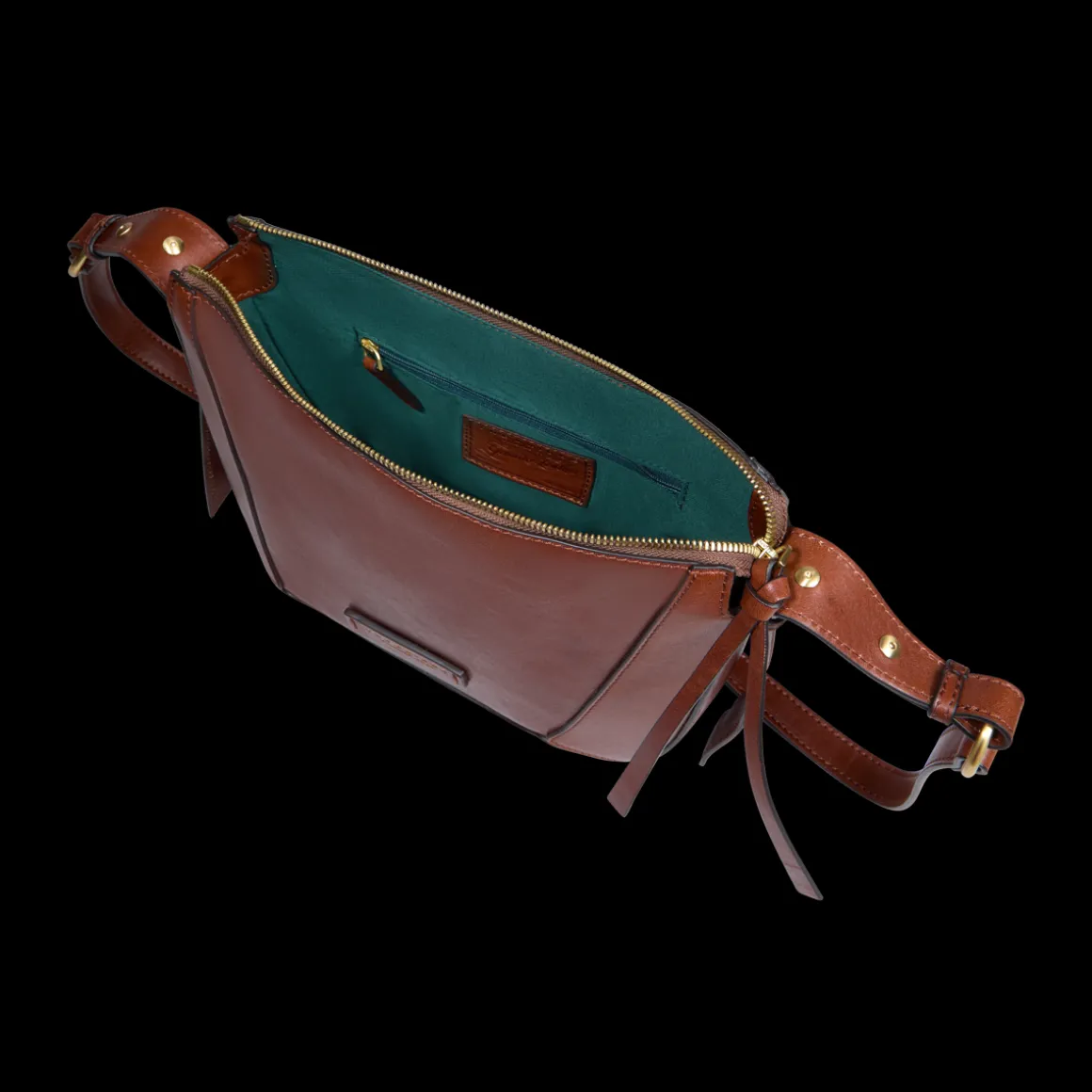 Borsa tracolla pelle taglia grande