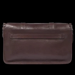 Cartella in pelle con tracolla
