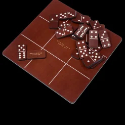Gioco domino in pelle