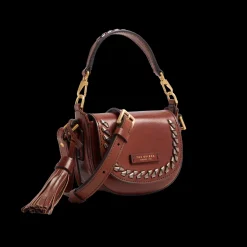 Pearl District Holiday Edition - Borsa a tracolla in pelle con dettagli bronzo