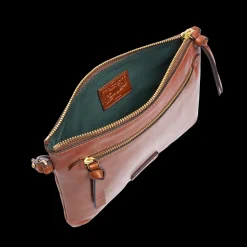 Pochette in pelle donna