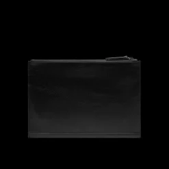 Pochette uomo in pelle