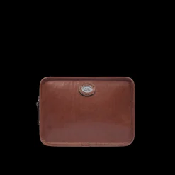 Pochette uomo in pelle
