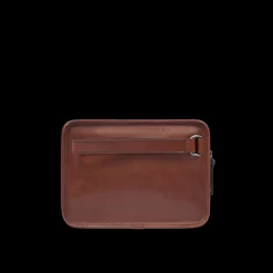 Pochette uomo in pelle