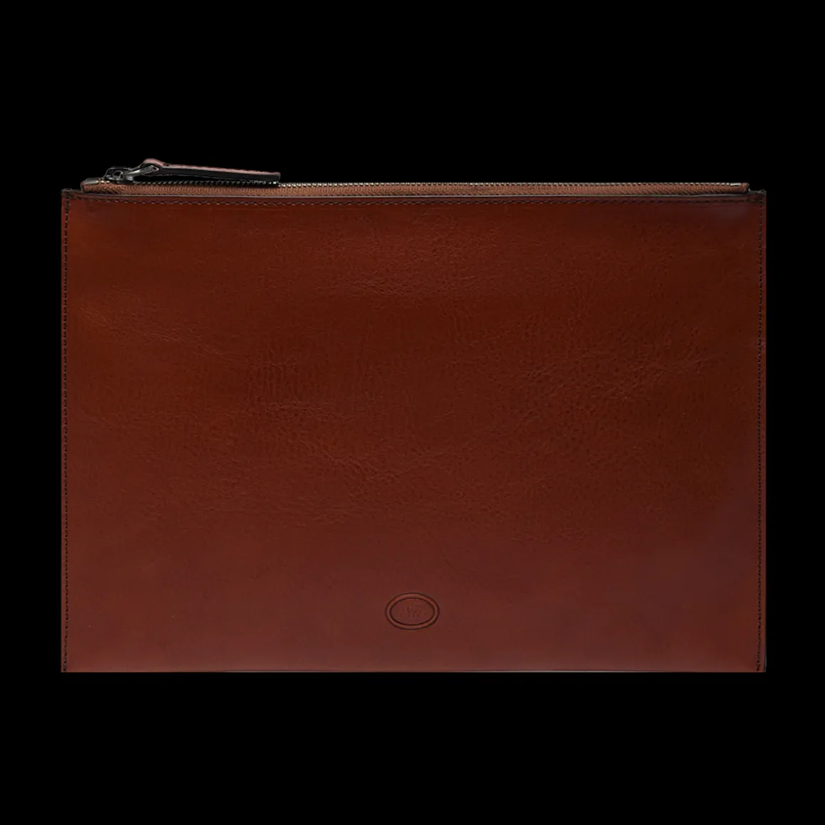 Pochette uomo in pelle