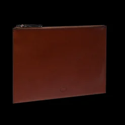 Pochette uomo in pelle