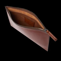 Pochette uomo in pelle
