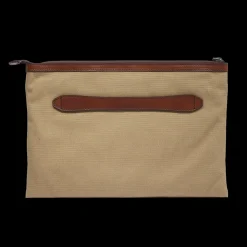 Pochette uomo pelle