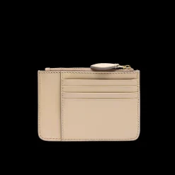 Portacarte in pelle donna con zip