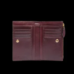 Portafogli in pelle donna con zip