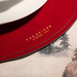 Sottopiatti in pelle