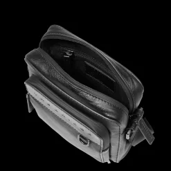 Tracolla in pelle uomo