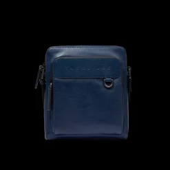 Tracolla in pelle uomo