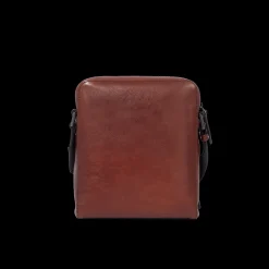Tracolla in pelle uomo