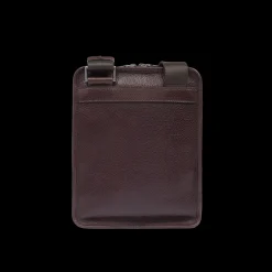 Tracolla in pelle uomo