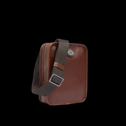 Tracolla in pelle uomo